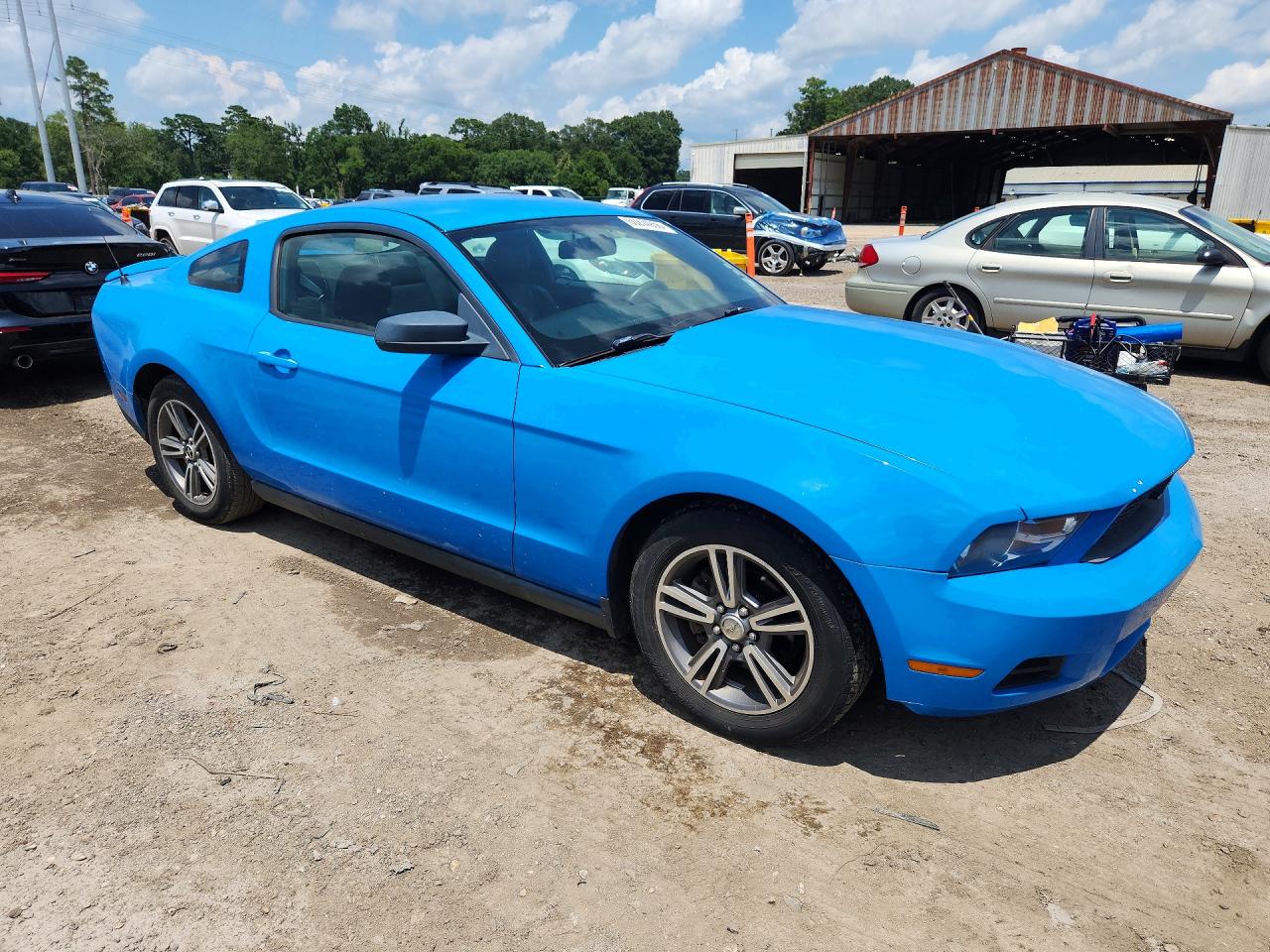 2010 Ford Mustang Blue vin: 1ZVBP8AN9A5165169