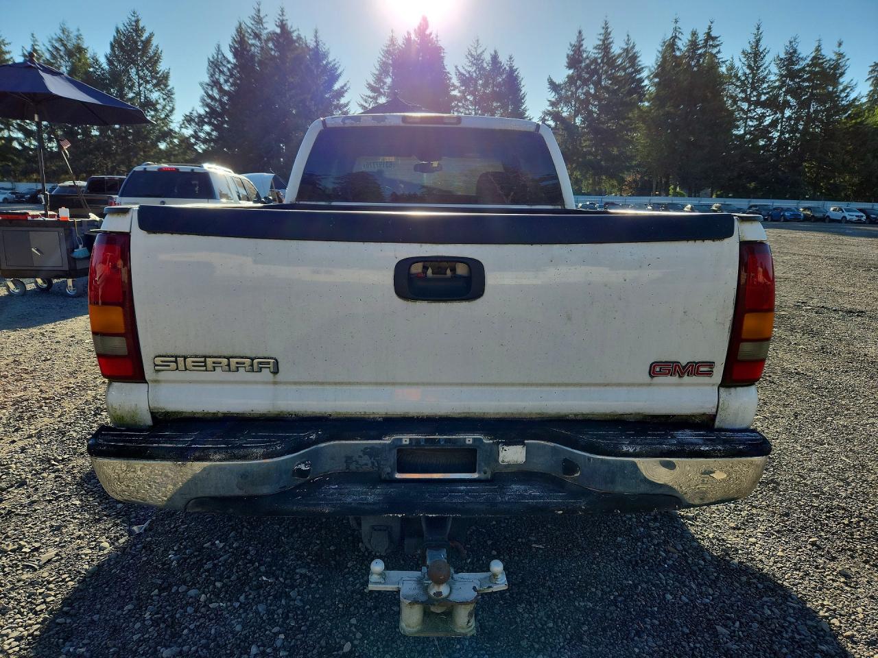 2003 Gmc New Sierra C1500 White vin: 2GTEC19T431199854