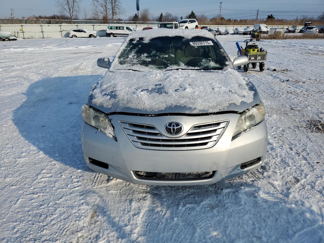 2007 Toyota Camry Серебряный vin: 4T1BE46K27U569568