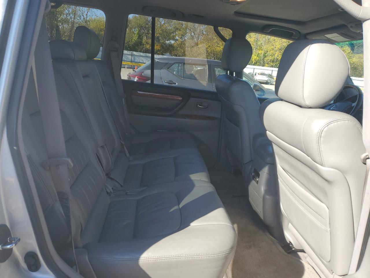 2006 Lexus Lx 470 Silver vin: JTJHT00W764012157