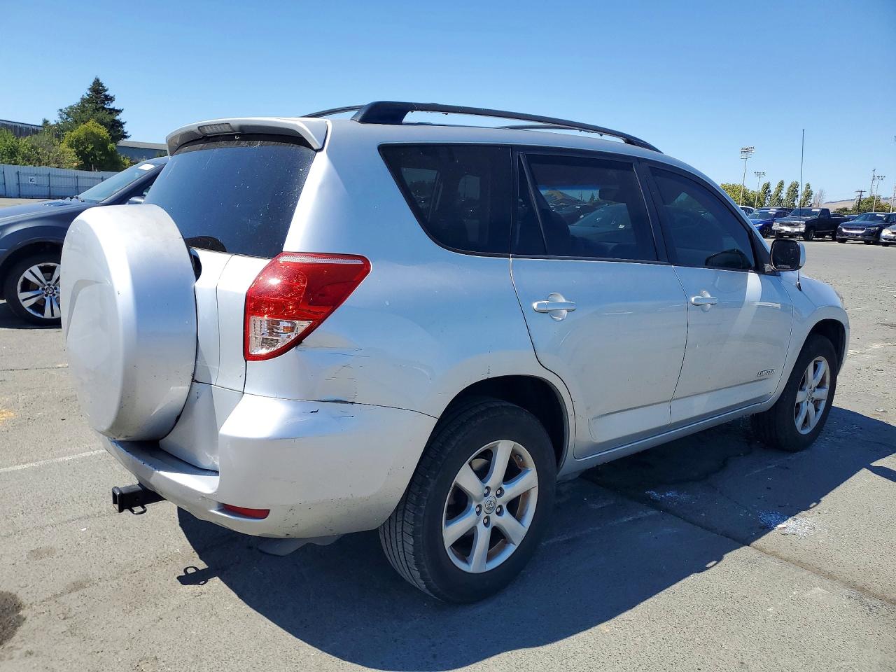2008 Toyota Rav4 Limited Silver vin: JTMZK34V285022914