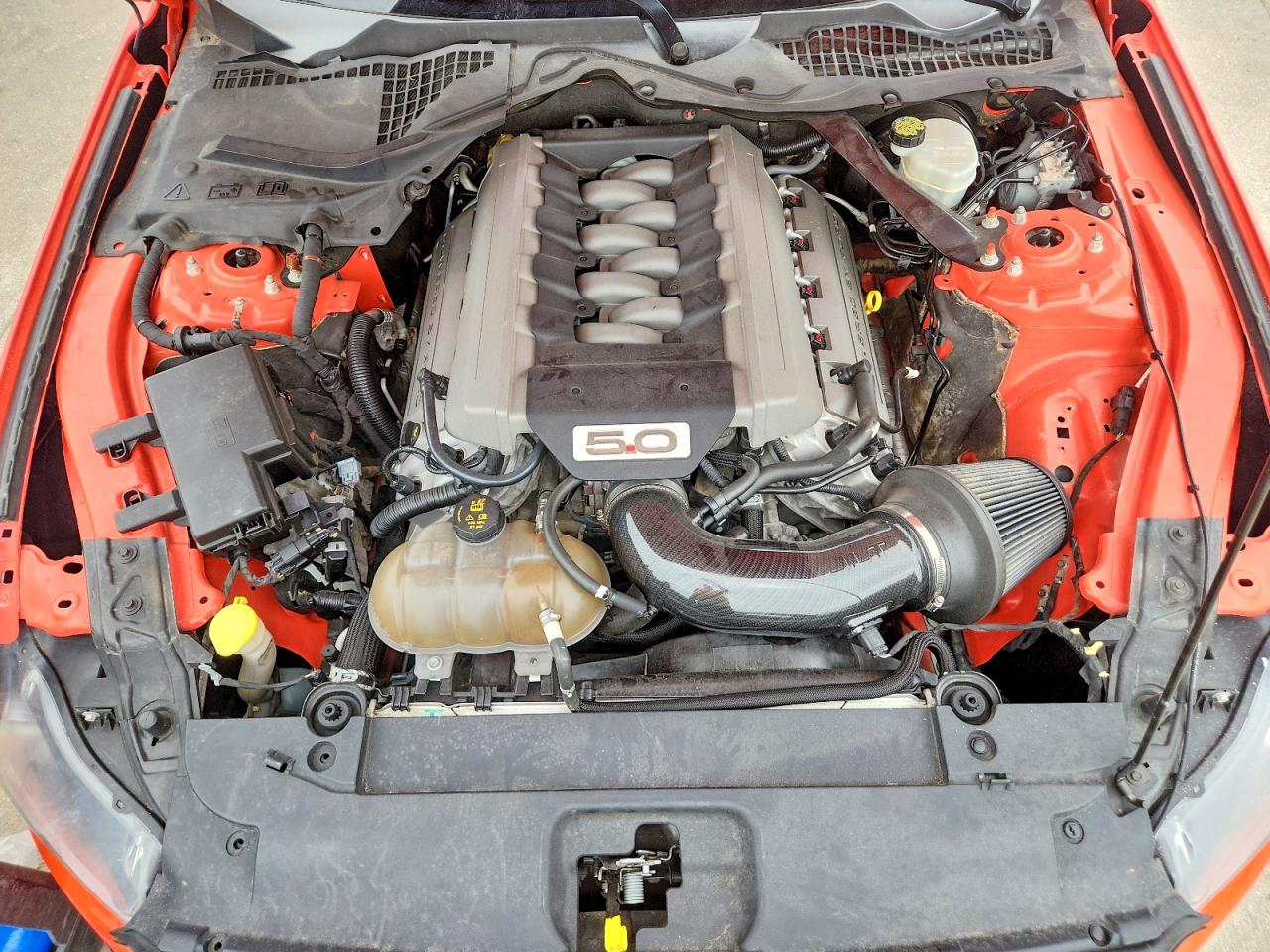 2015 Ford Mustang Gt Orange vin: 1FA6P8CF2F5322595
