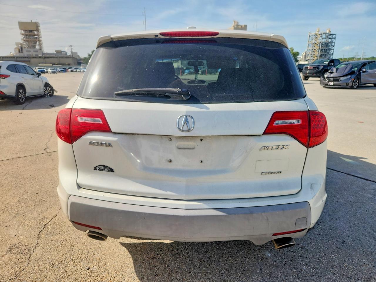 2008 Acura Mdx White vin: 2HNYD28298H542353