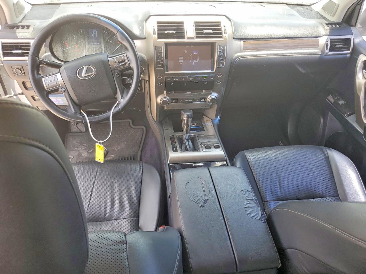 2014 Lexus Gx 460 White vin: JTJBM7FX4E5070537