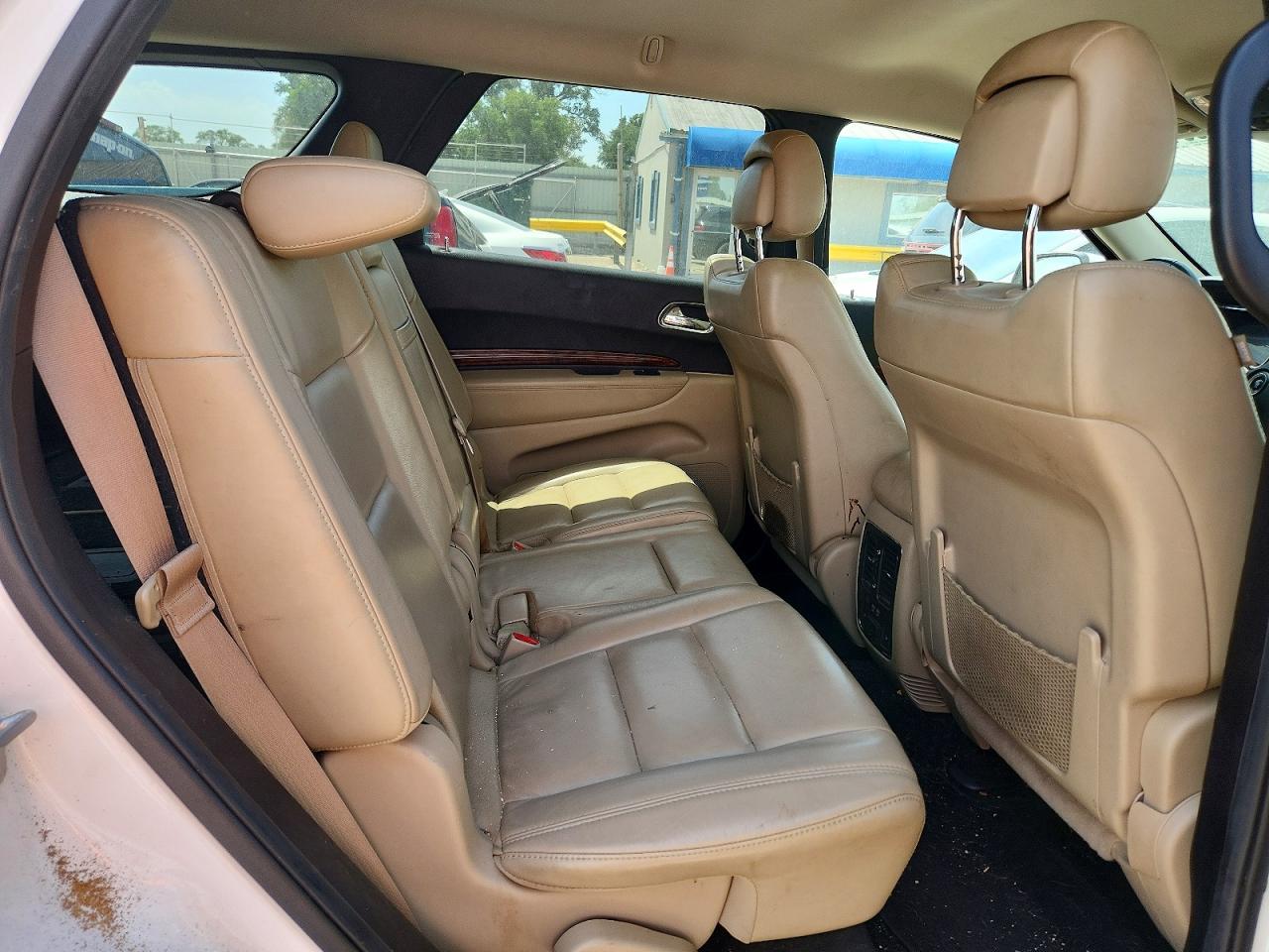 2014 Dodge Durango Limited White vin: 1C4RDHDG0EC520402