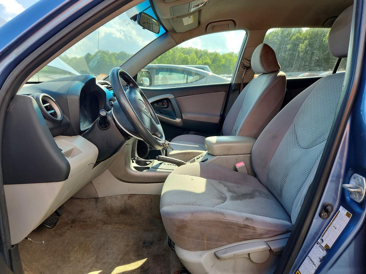 2008 Toyota Rav4 Base Blue vin: JTMBD33V986074466
