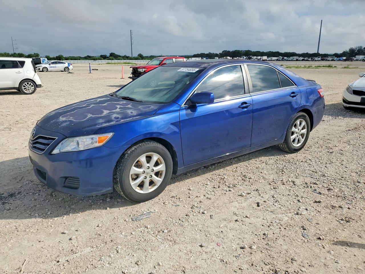 2011 Toyota Camry Le Blue vin: 4T1BF3EK5BU718055