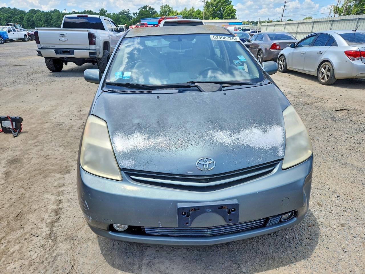 2005 Toyota Prius Base Green vin: JTDKB20U053082836