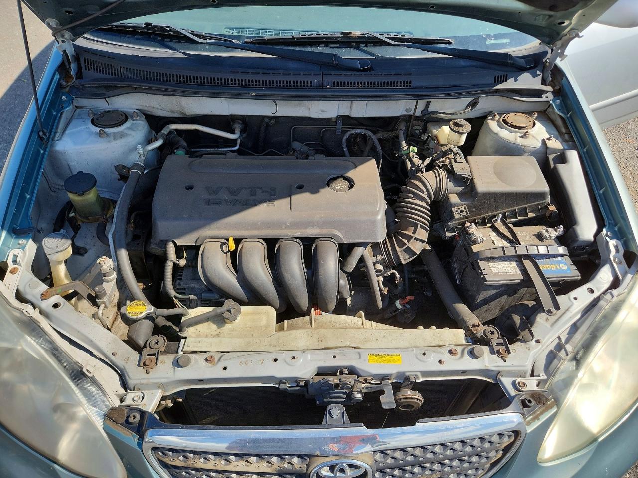 2005 Toyota Corolla Ce Silver vin: 1NXBR32E05Z503712