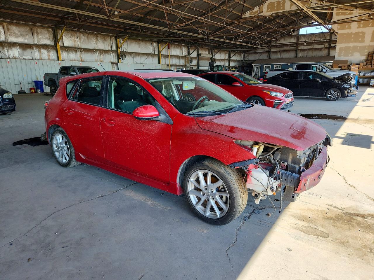 2012 Mazda 3 S Red vin: JM1BL1L55C1508556