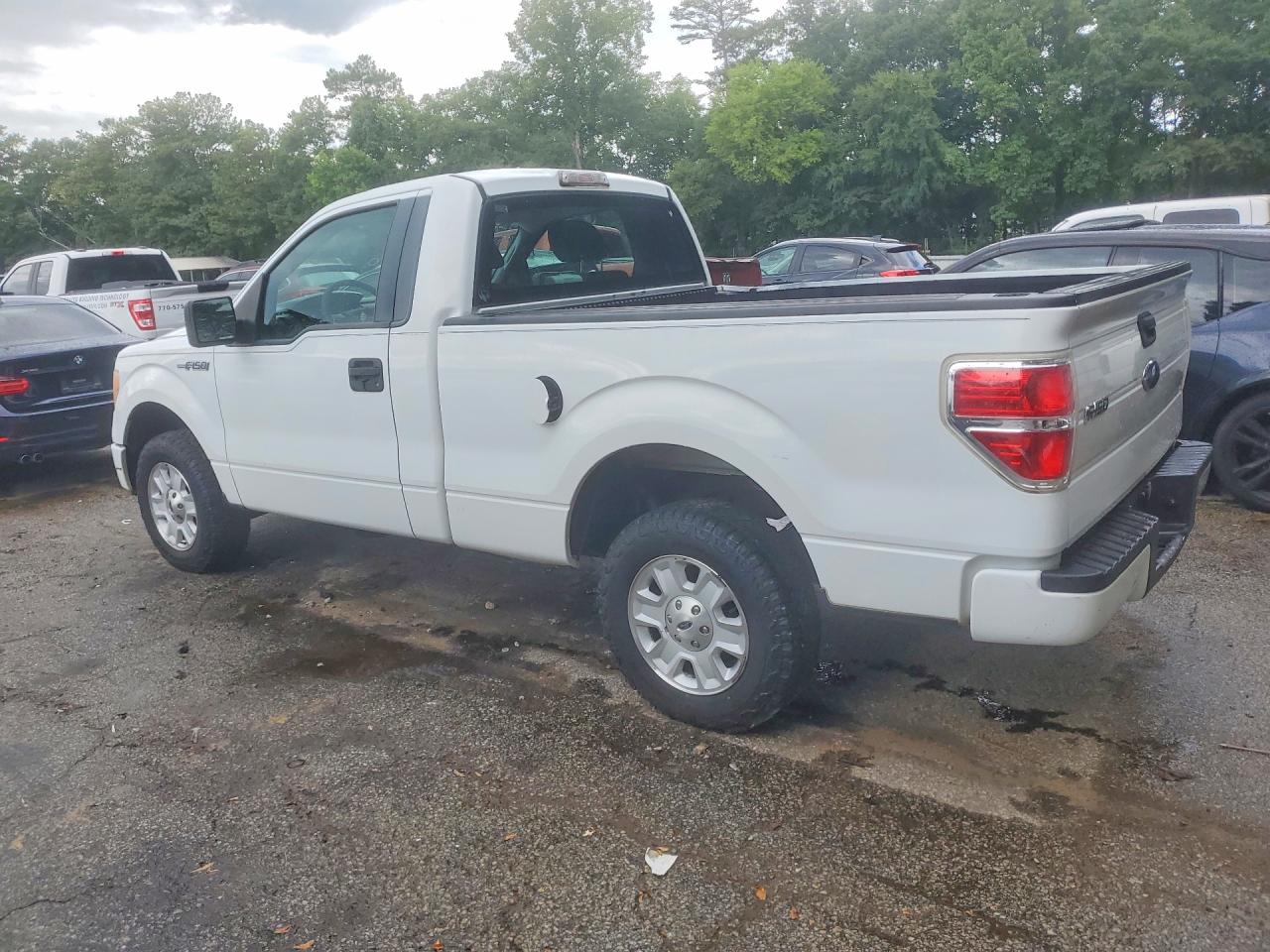 2009 Ford F150 White vin: 1FTRF12W49KA97573