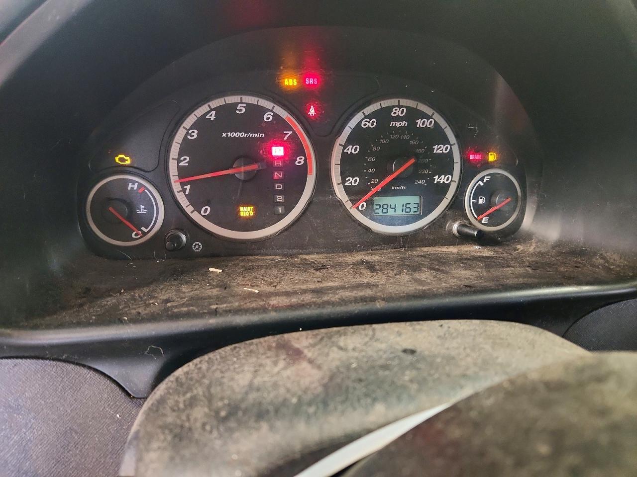 2003 Honda Cr-v Ex Серебряный vin: JHLRD78893C031672