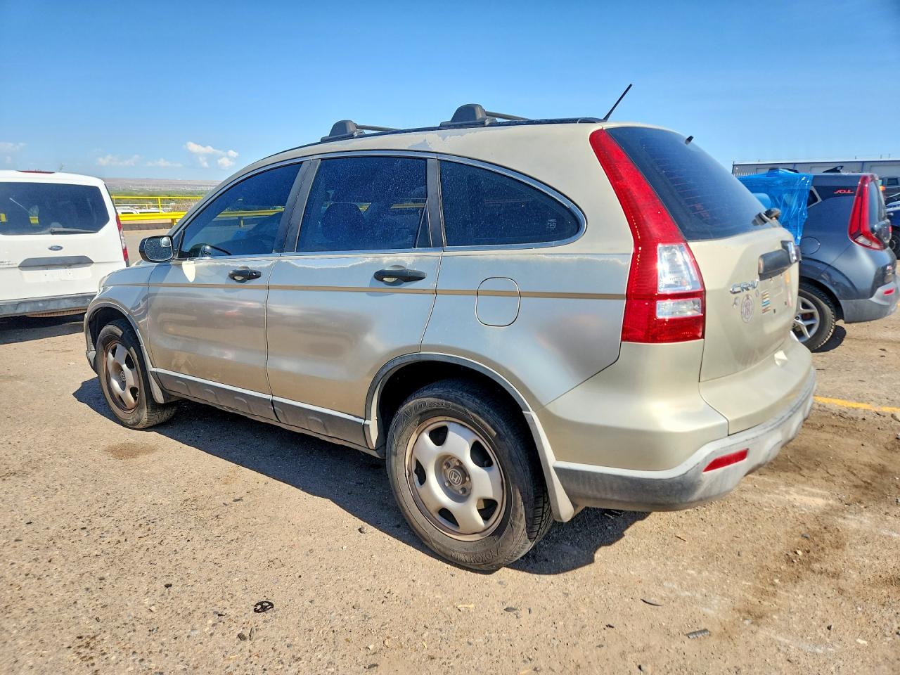 2007 Honda Cr-v Lx Gold vin: JHLRE383X7C081173
