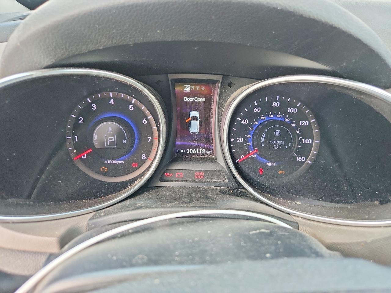 2013 Hyundai Santa Fe Sport 2.4l Silver vin: 5XYZUDLB2DG084242