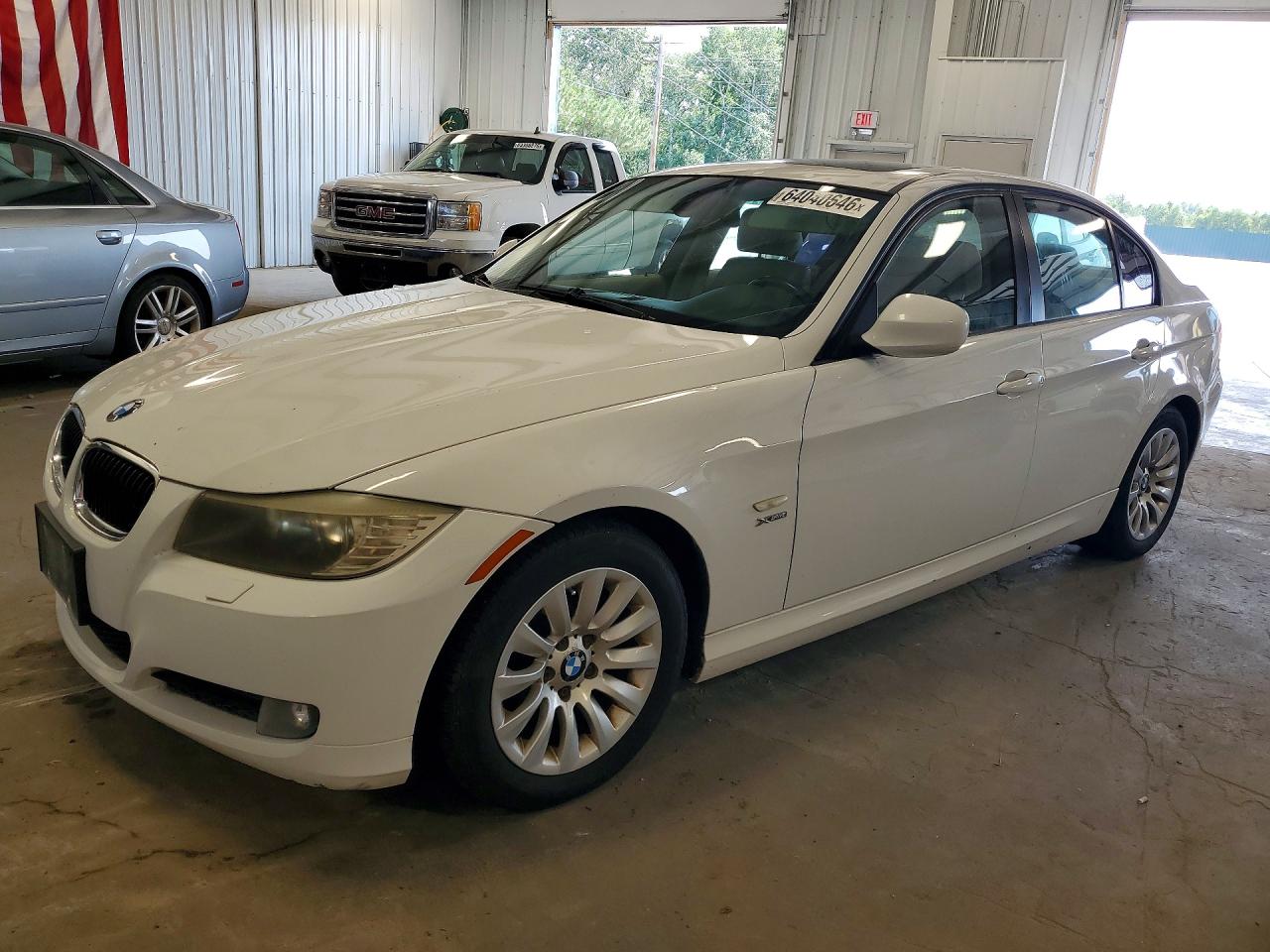 2009 Bmw 328 Xi Sulev White vin: WBAPK53519A511377