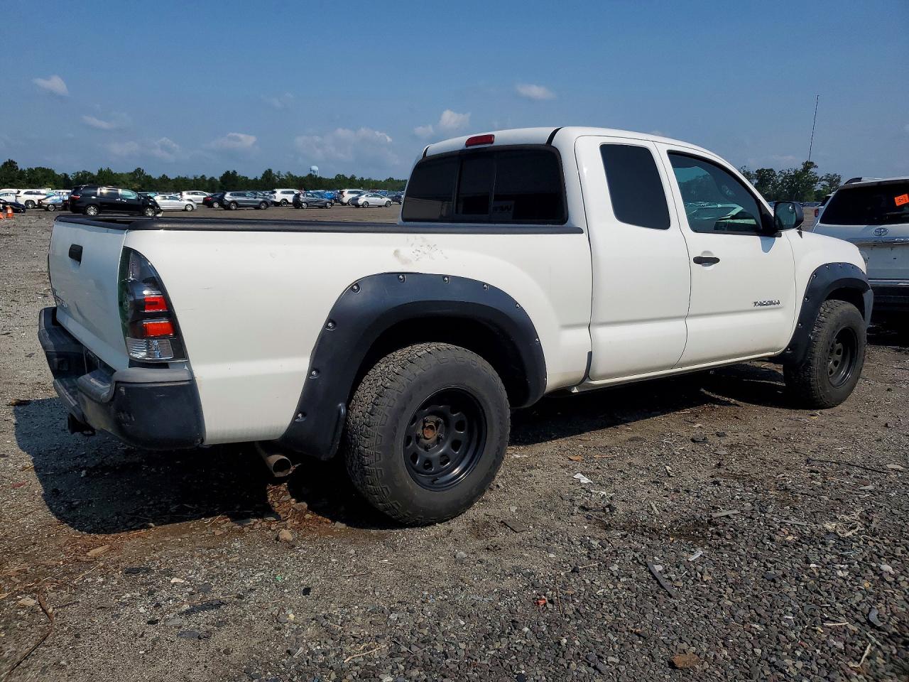 2015 Toyota Tacoma Base Белый vin: 5TFTX4CN0FX052283
