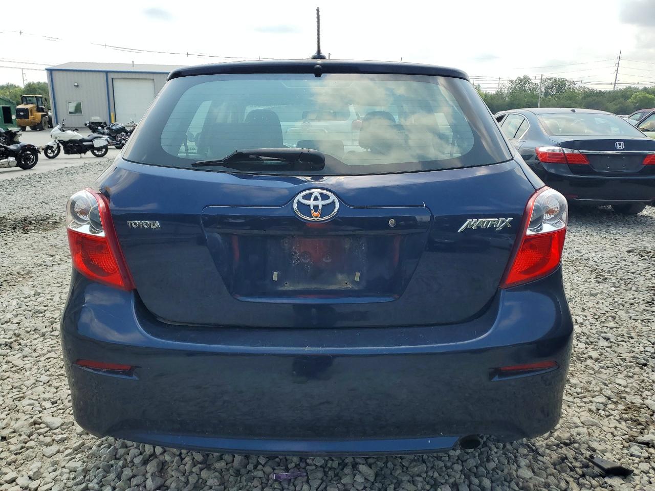2010 Toyota Matrix Base Blue vin: 2T1KU4EE8AC363565