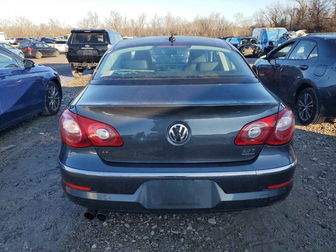2012 Volkswagen Cc Sport Blue vin: WVWMN7AN4CE533661