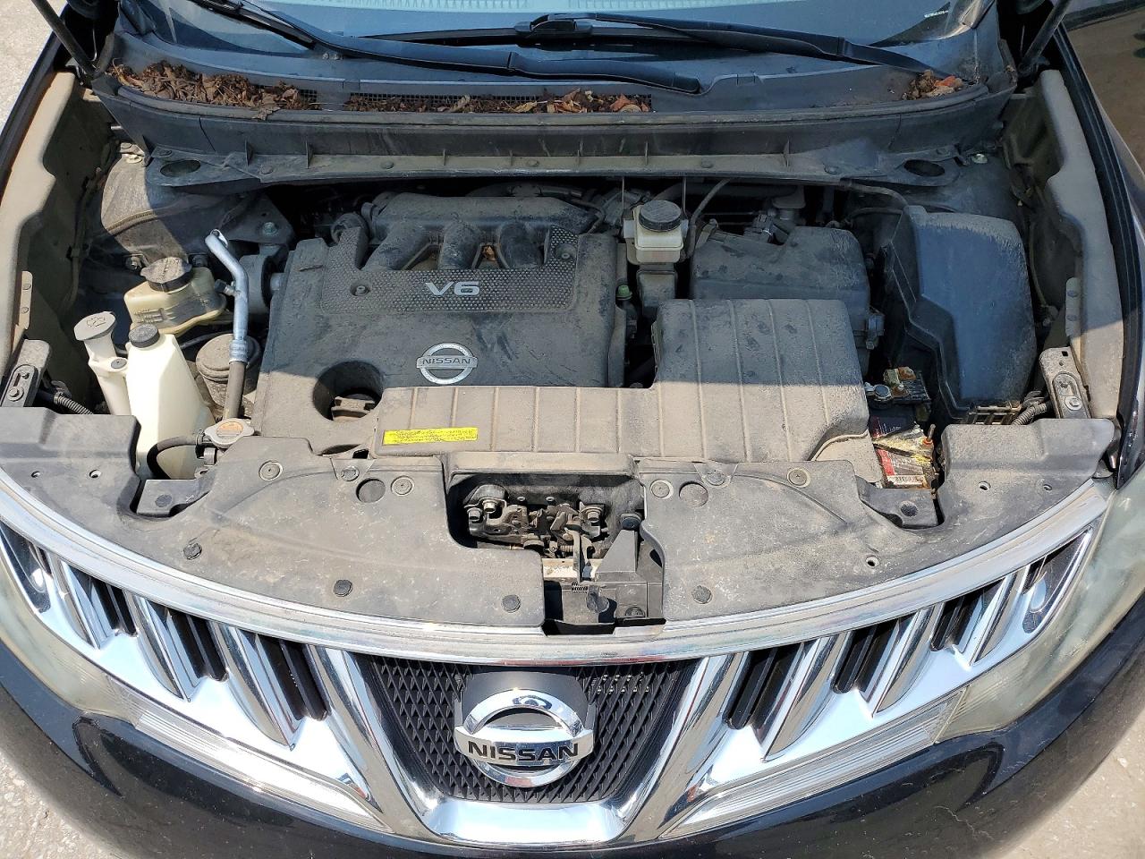 2010 Nissan Murano S Black vin: JN8AZ1MW4AW102998