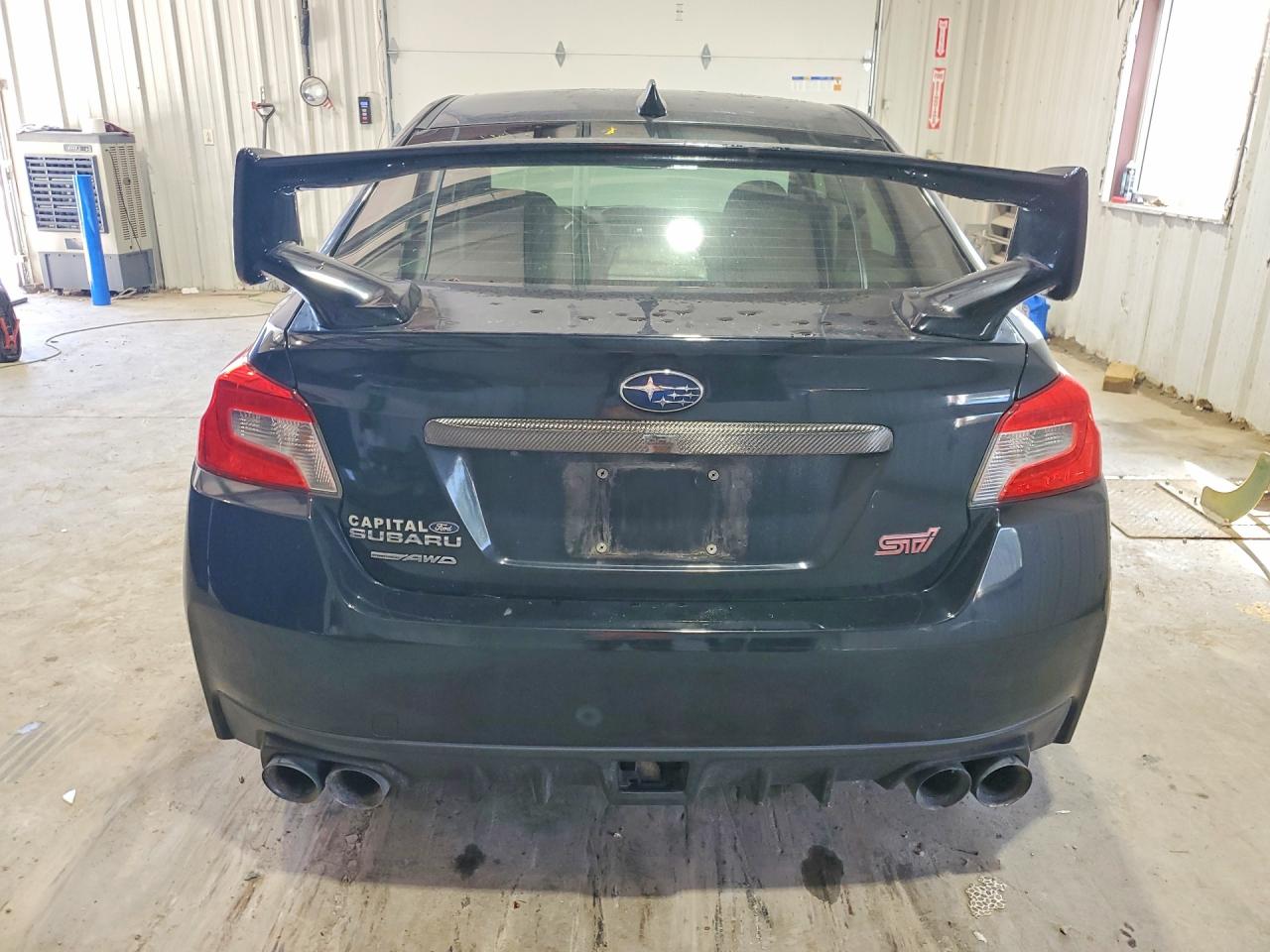 2015 Subaru Wrx Sti Black vin: JF1VA2P64F9815272