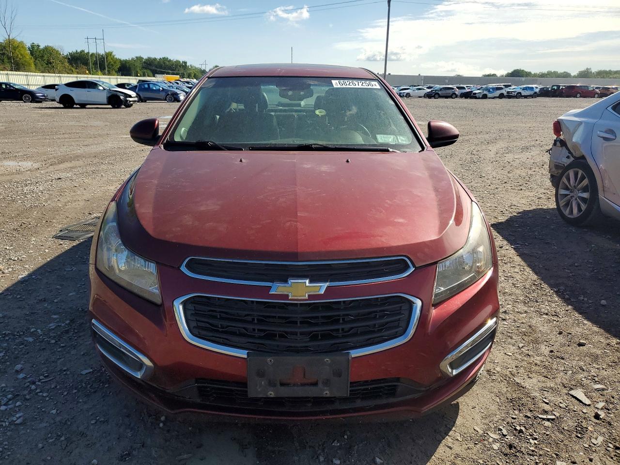 2015 Chevrolet Cruze Red vin: 1G1P75SZ9F7148286