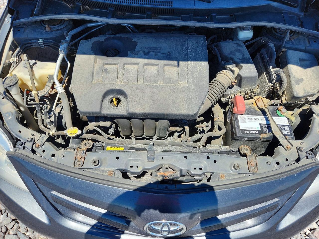 2011 Toyota Corolla Le Gray vin: 2T1BU4EE4BC725408