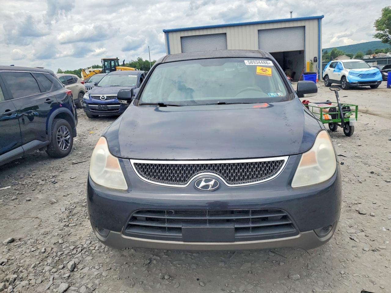 2007 Hyundai Veracruz Gls Charcoal vin: KM8NU73C87U012825