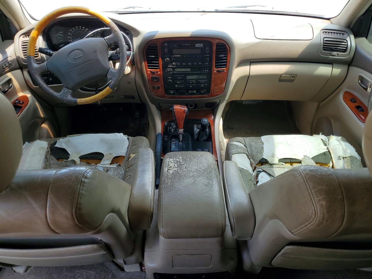 2000 Lexus Lx 470 Gray vin: JT6HT00WXY0106926