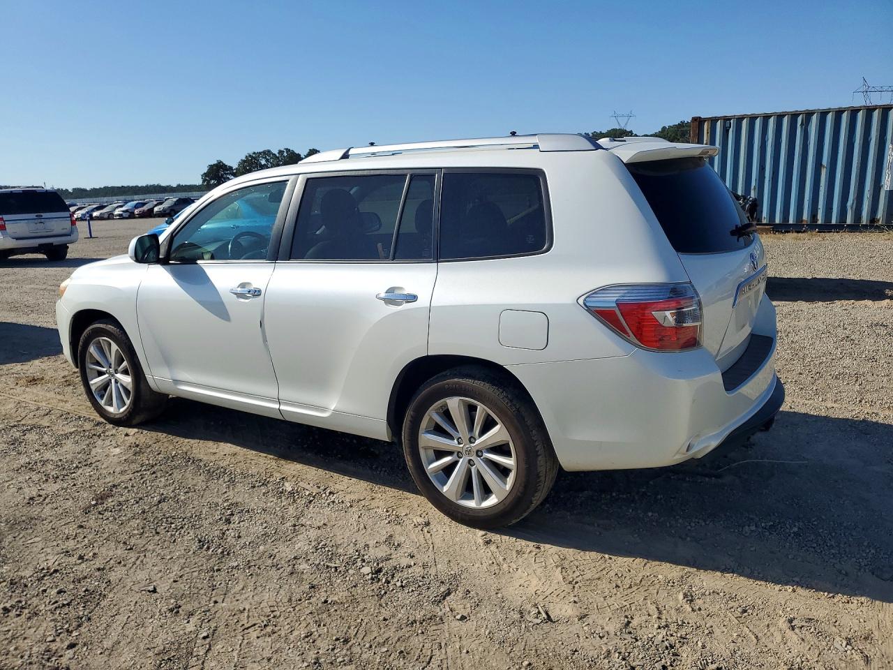 2010 Toyota Highlander Hybrid Limited Белый vin: JTEJW3EH6A2043228
