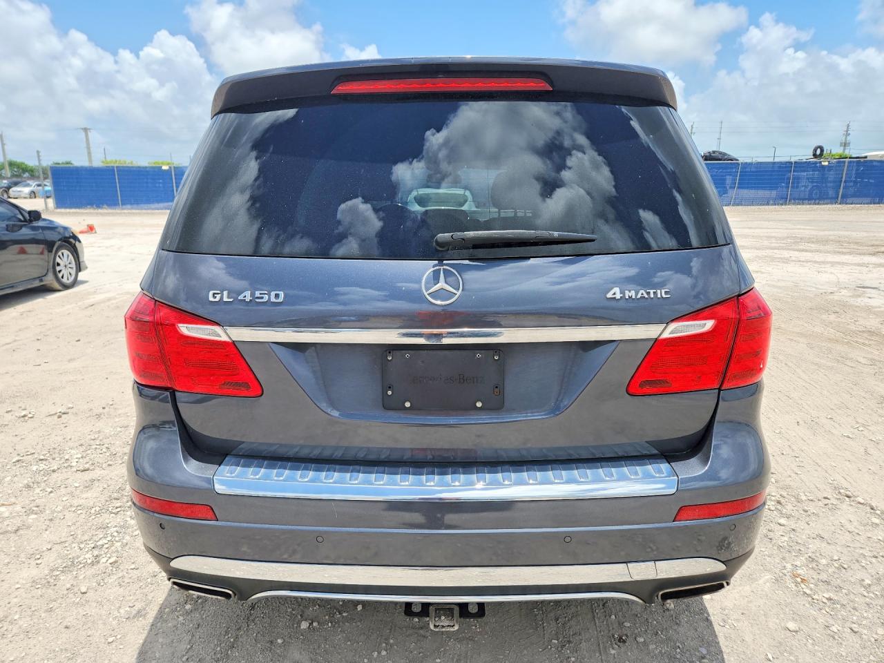 2016 Mercedes-benz Gl 450 4matic Gray vin: 4JGDF6EE5GA671025