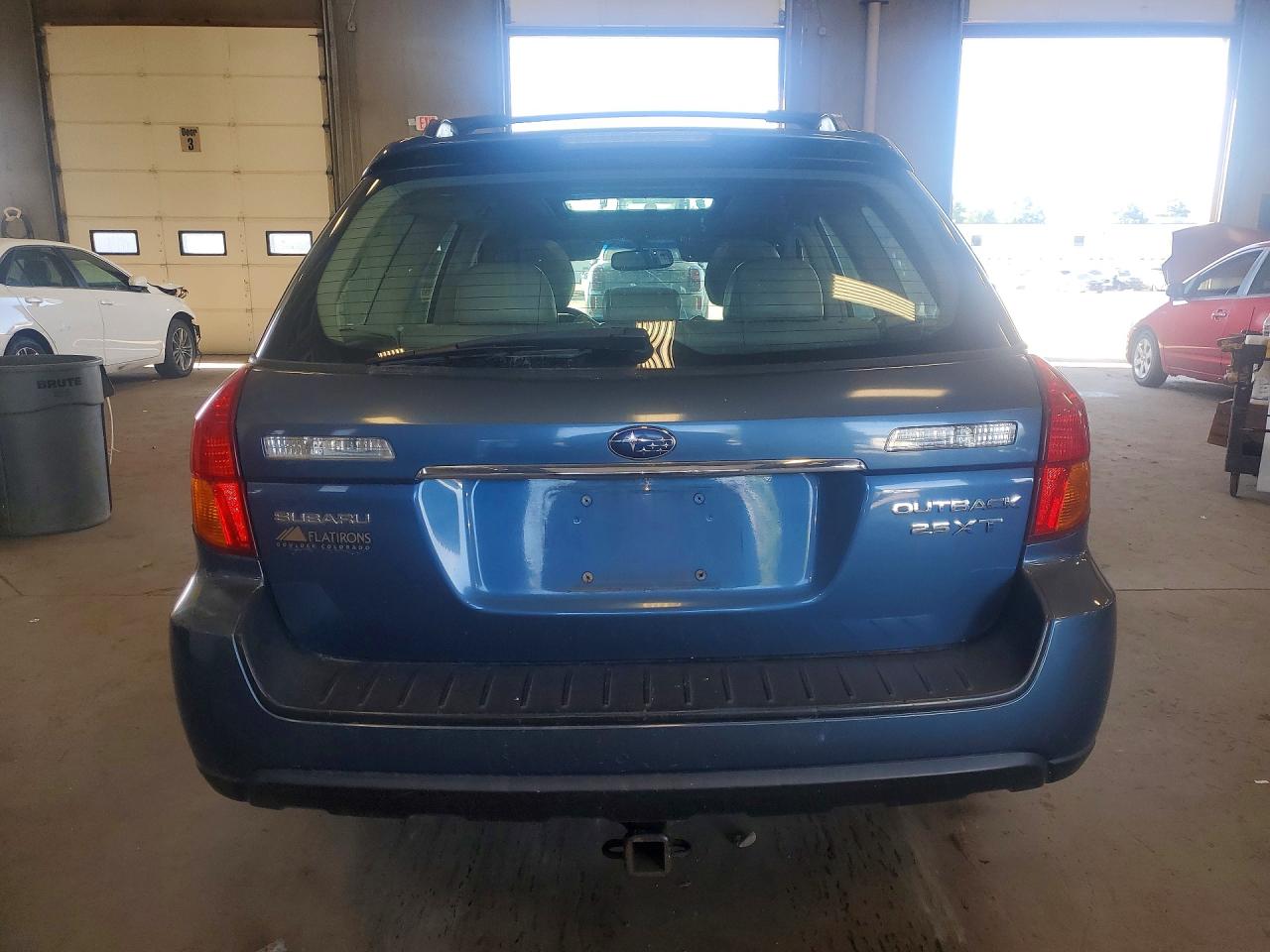 2007 Subaru Legacy Outback Синий vin: 4S4BP63C474305240