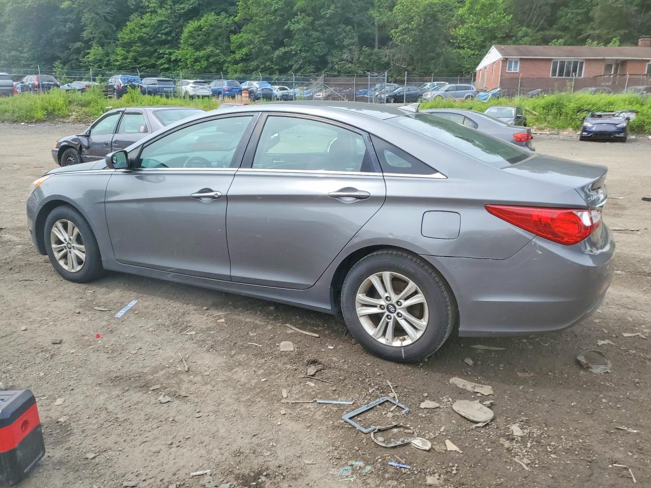 2013 Hyundai Sonata Gray vin: 5NPEB4AC5DH705398