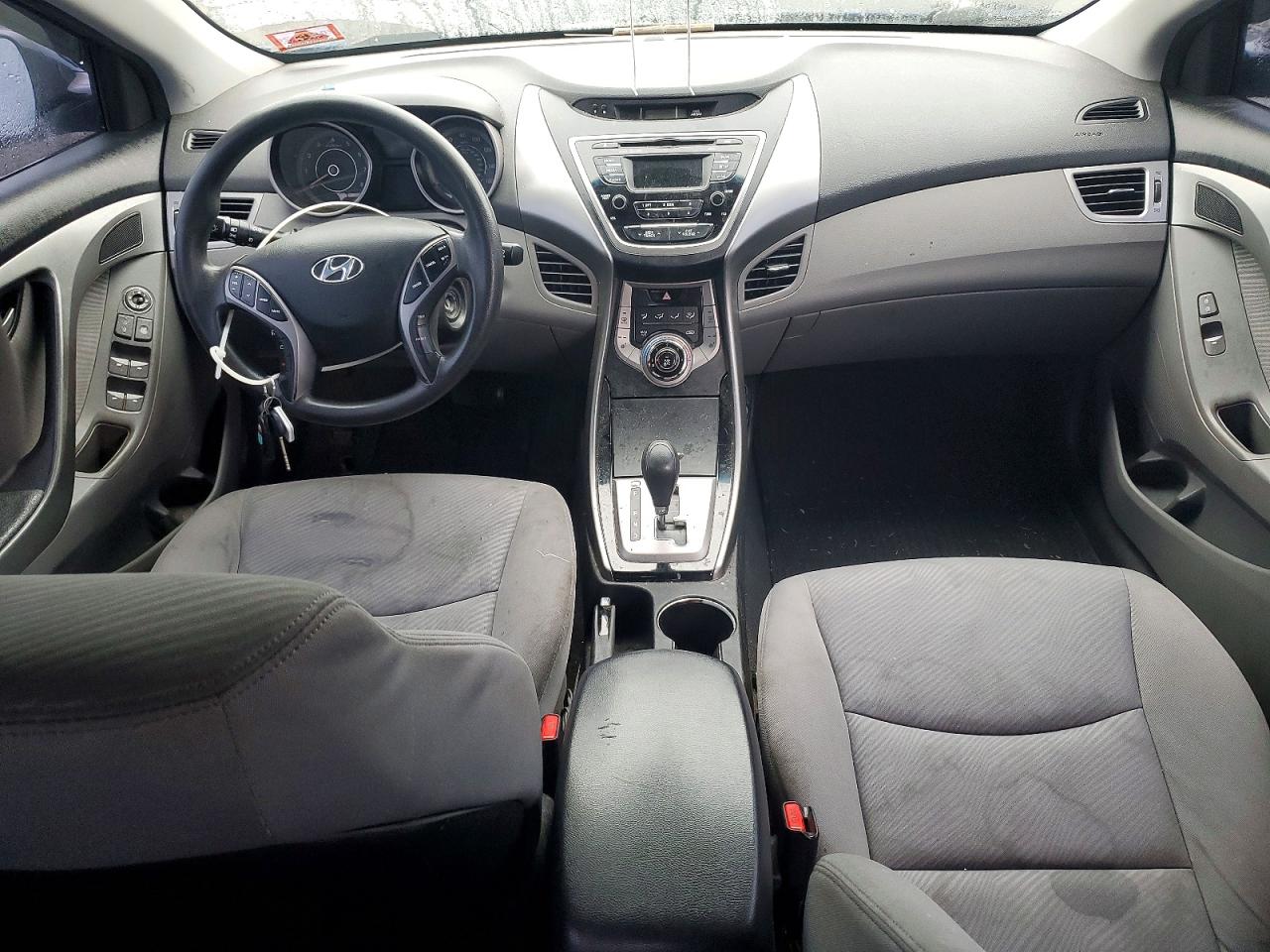 2013 Hyundai Elantra Gls Blue vin: KMHDH4AE2DU868183