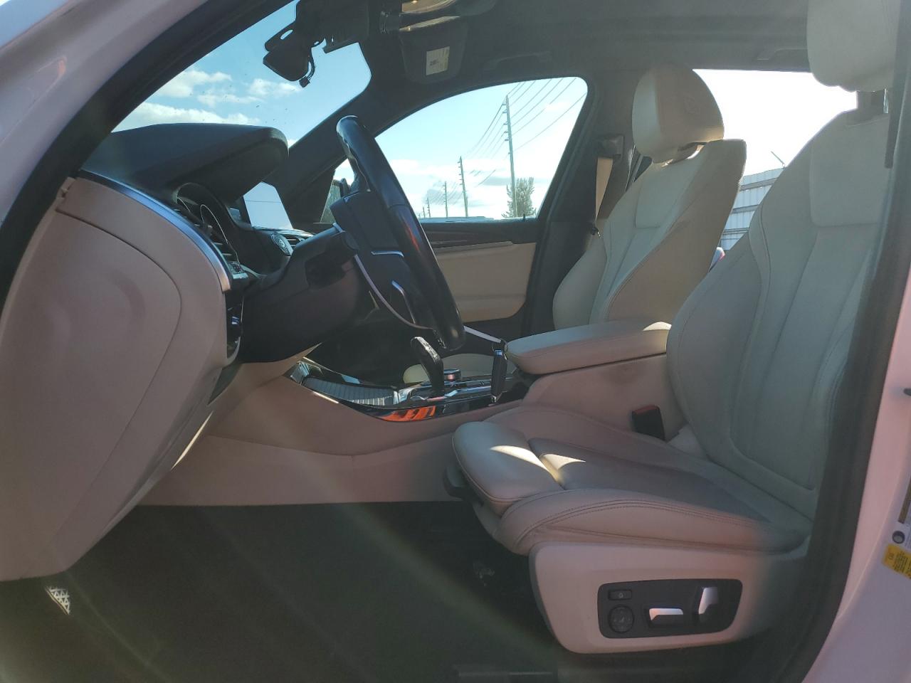 2020 Bmw X3 Sdrive30i White vin: 5UXTY3C0XL9B53845