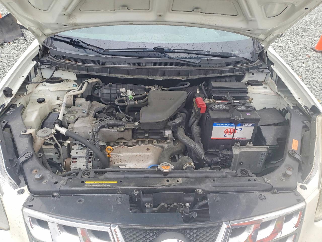2013 Nissan Rogue S White vin: JN8AS5MV1DW621837