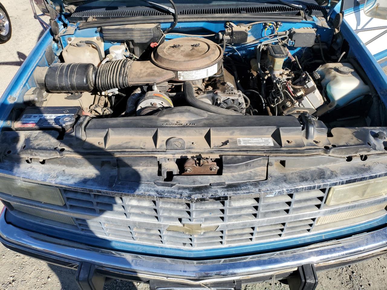 1992 Chevrolet Suburban C2500 Blue vin: 1GNGC26N6NJ331467