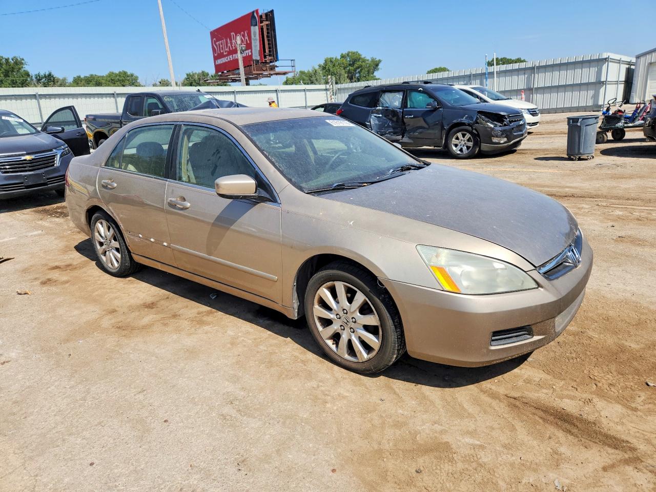 2007 Honda Accord Ex Gold vin: 1HGCM66507A031648