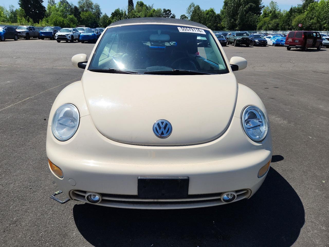 2003 Volkswagen New Beetle Gls Tan vin: 3VWCK21Y73M310121