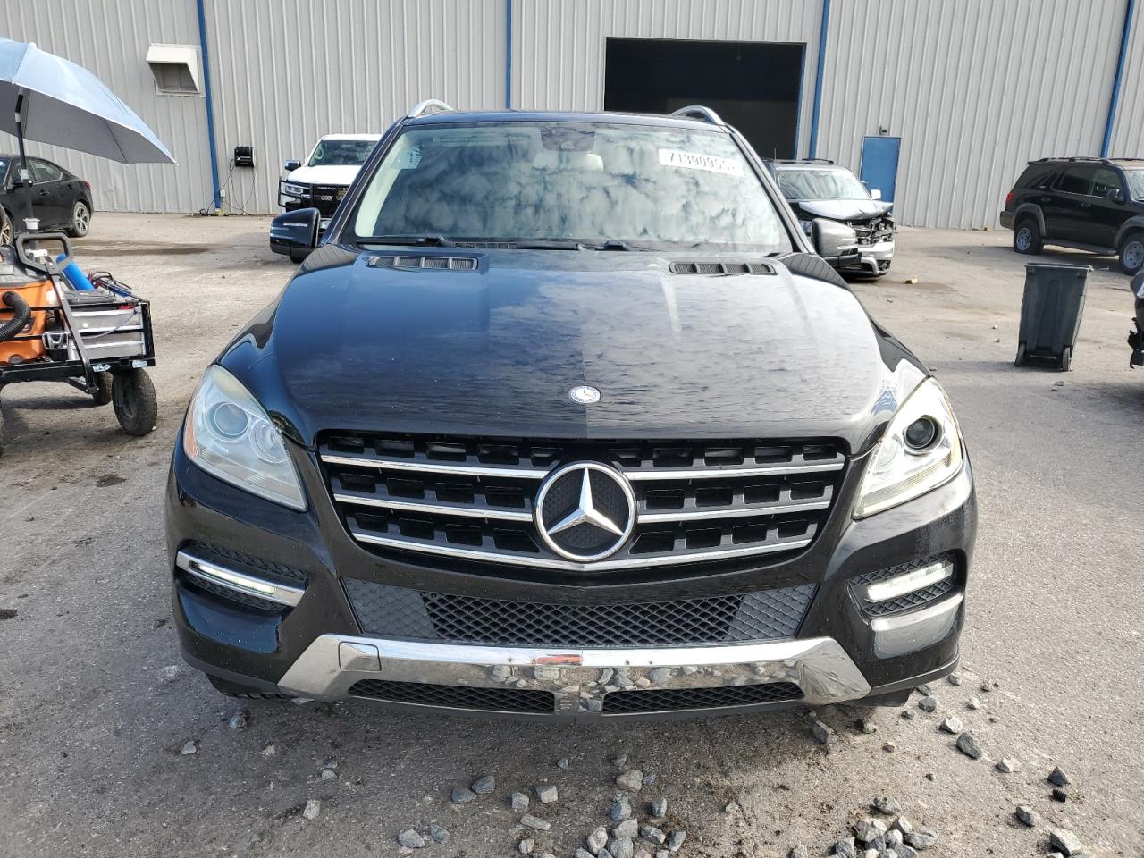 2012 Mercedes-benz Ml 350 4matic Black vin: 4JGDA5HB3CA023297