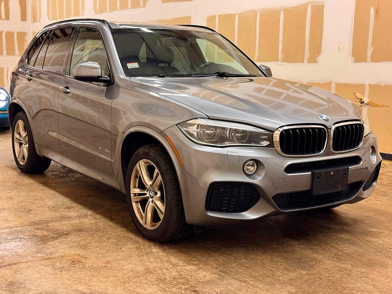 2015 Bmw X5 Xdrive35d Charcoal vin: 5UXK54C5XF0N05620