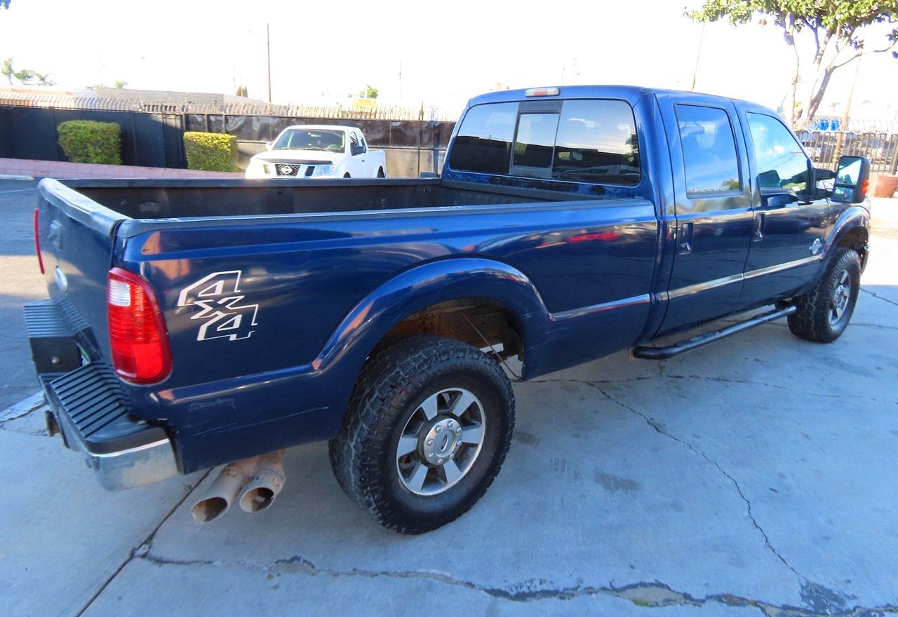 2011 Ford F250 Super Duty Blue vin: 1FT7W2BT4BEC86361
