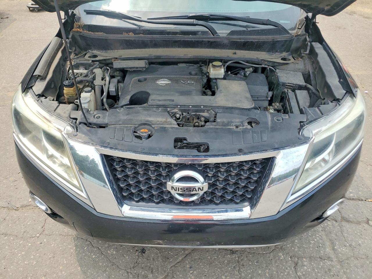 2014 Nissan Pathfinder S Black vin: 5N1AR2MM0EC644280
