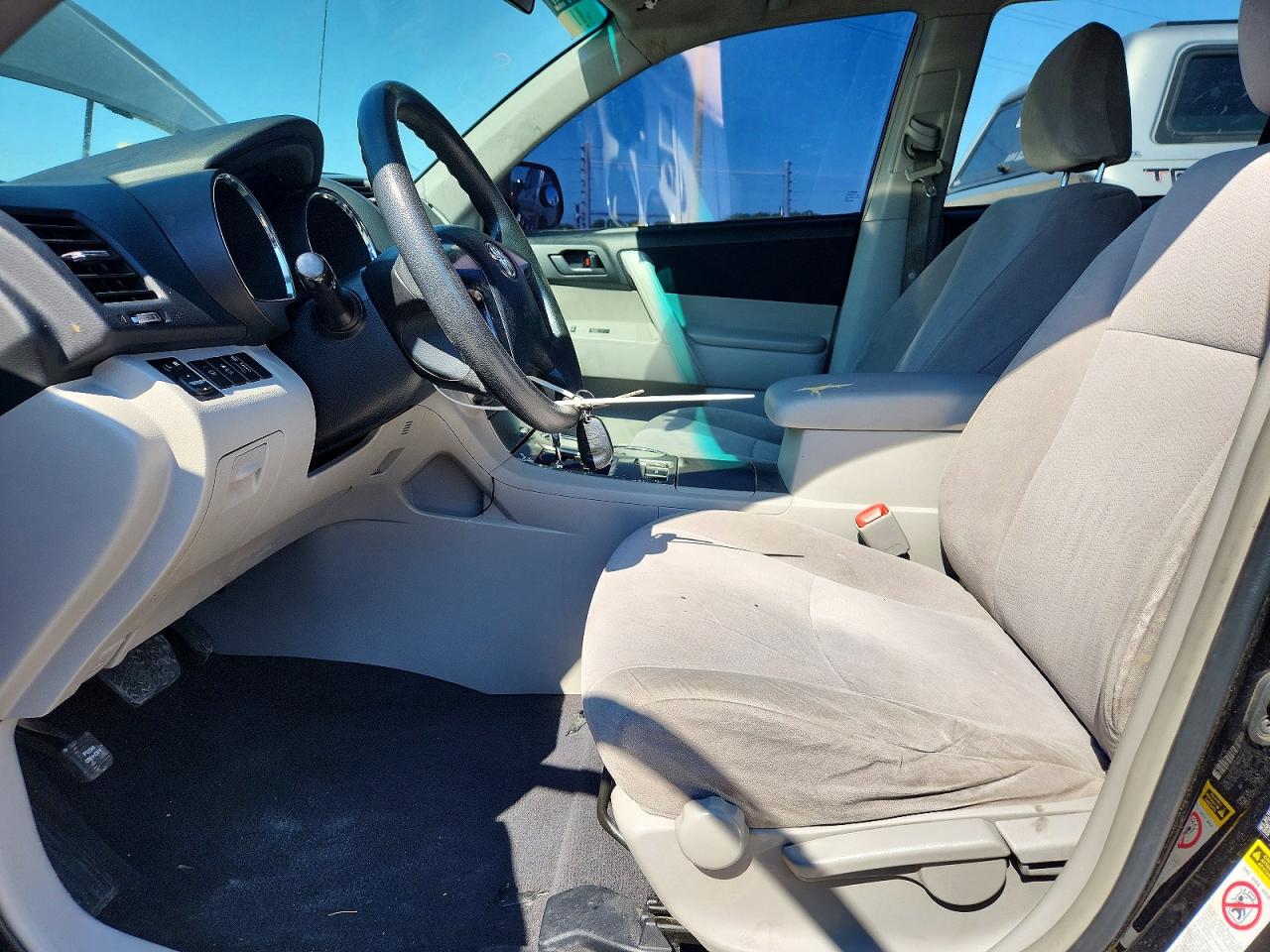 2012 Toyota Highlander Base Black vin: 5TDZA3EHXCS025591