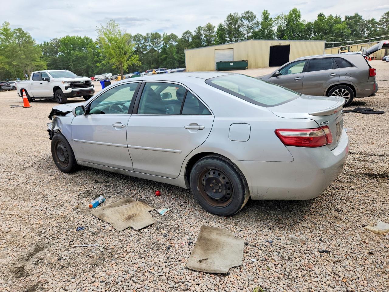 2007 Toyota Camry Le Silver vin: 4T1BE46K57U159816