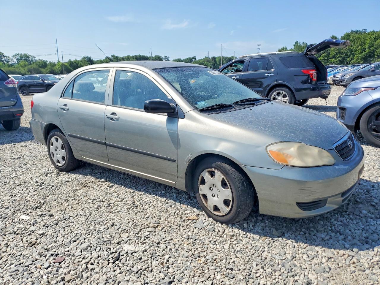 2004 Toyota Corolla Ce Green vin: JTDBR32EX42030920