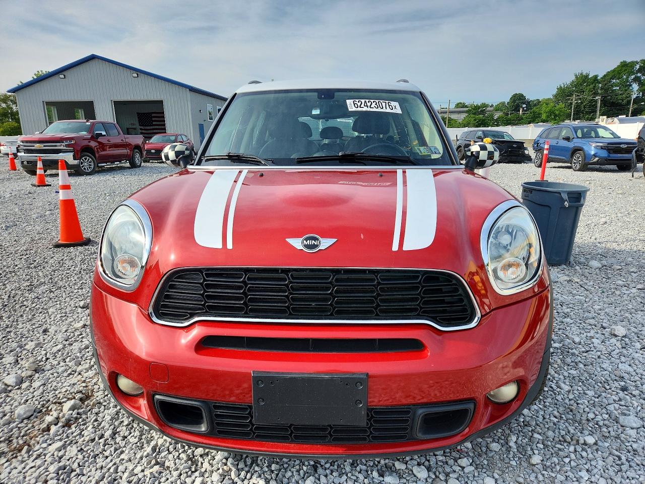 2013 Mini Cooper S Countryman Red vin: WMWZC5C56DWP32457