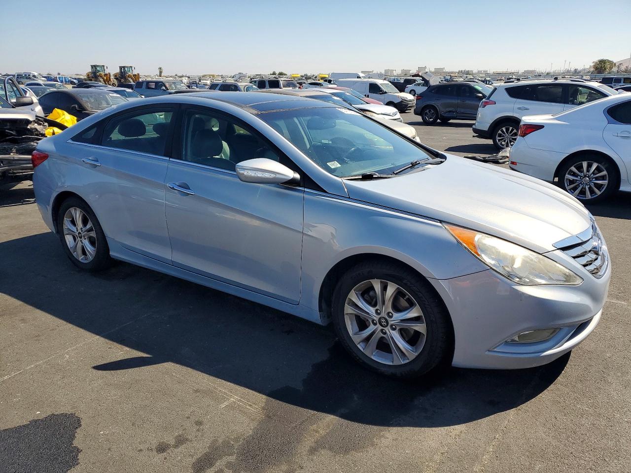 2013 Hyundai Sonata Limited Blue vin: 5NPEC4AC7DH613643