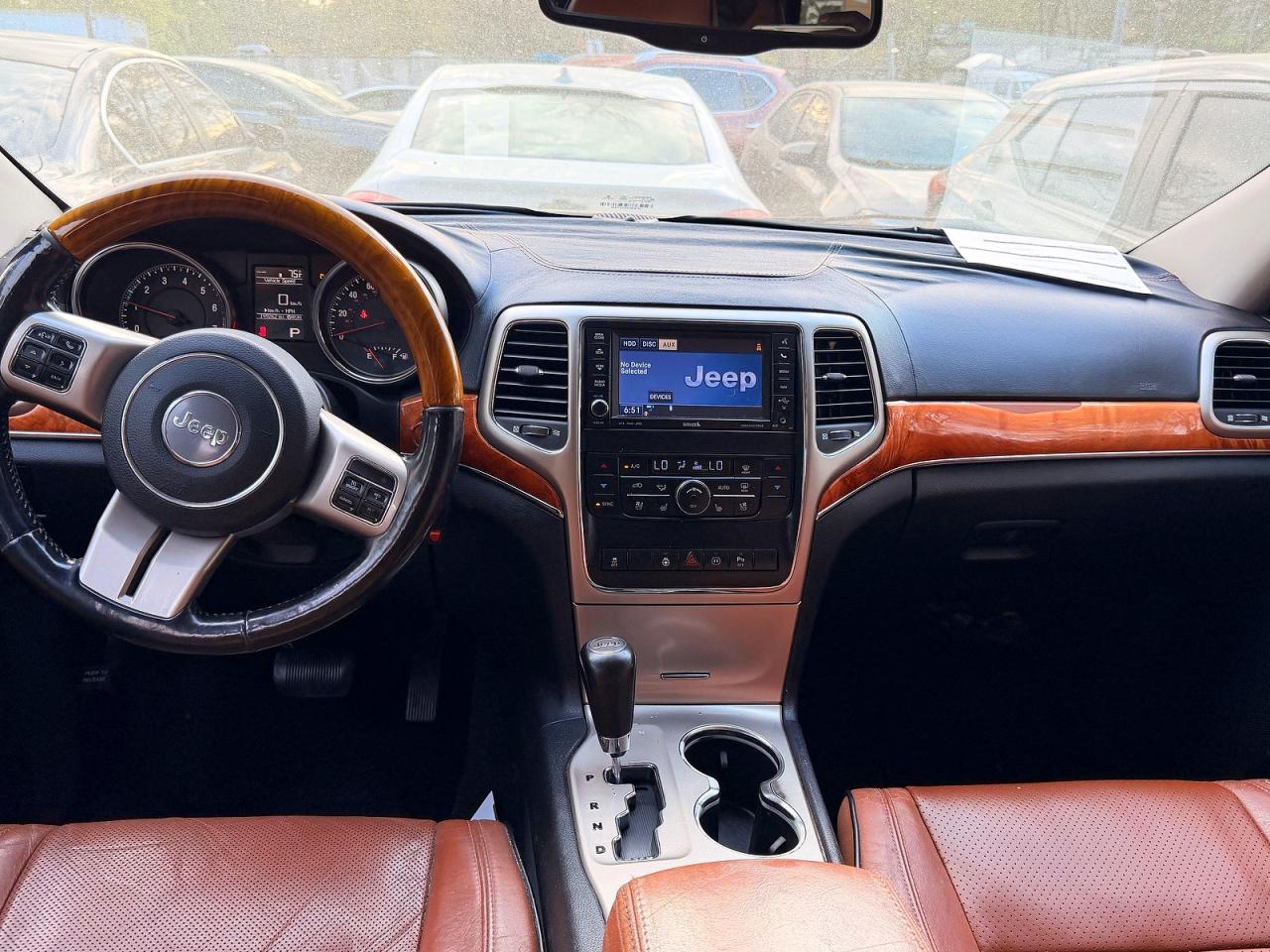 2012 Jeep Grand Cherokee Overland Белый vin: 1C4RJFCG2CC132180