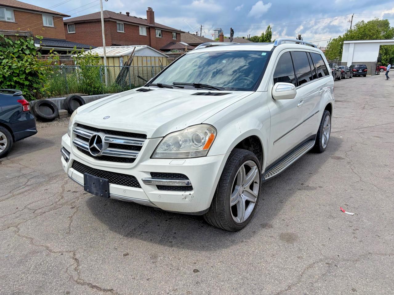 2010 Mercedes-benz Gl 450 4matic Белый vin: 4JGBF7BE6AA582217
