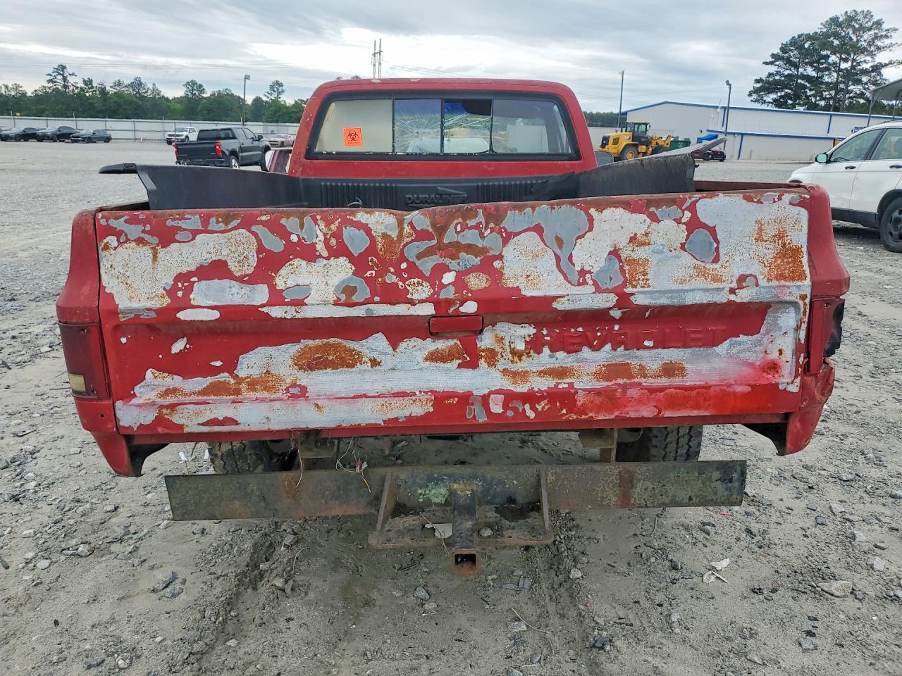 1982 Chevrolet C20 Красный vin: 1GCGC24M6CS186036
